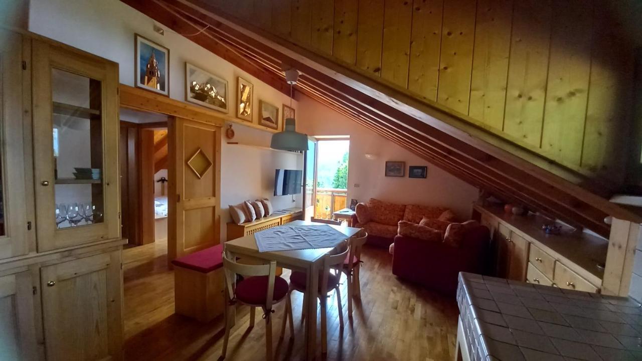 Ferienwohnung Deliziosa Mansarda Con Vista Dolomiti San Vito di Cadore Exterior foto
